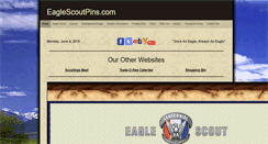 Desktop Screenshot of eaglescoutpins.com